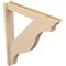 Ekena Millwork 5 1/2-in W x 36-in D x 40-in H Funston Trad Rough Cedar Woodgrain TimberThane Outlooker, Primed Tan OUTUR055X36X40FST04RCPR - alternate 3